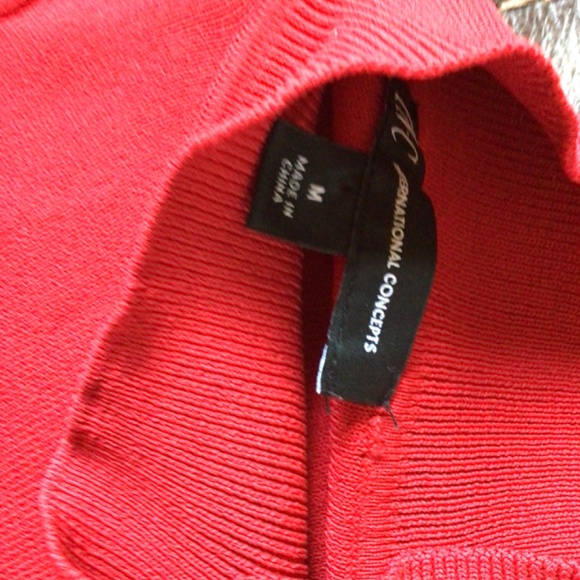 Red international concepts blouse  inc - Picture 8 of 9